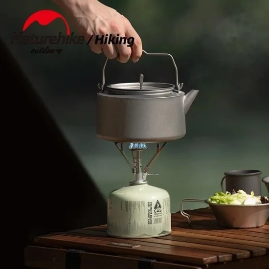 Naturehike Mini Folding Camping Stove - Silver